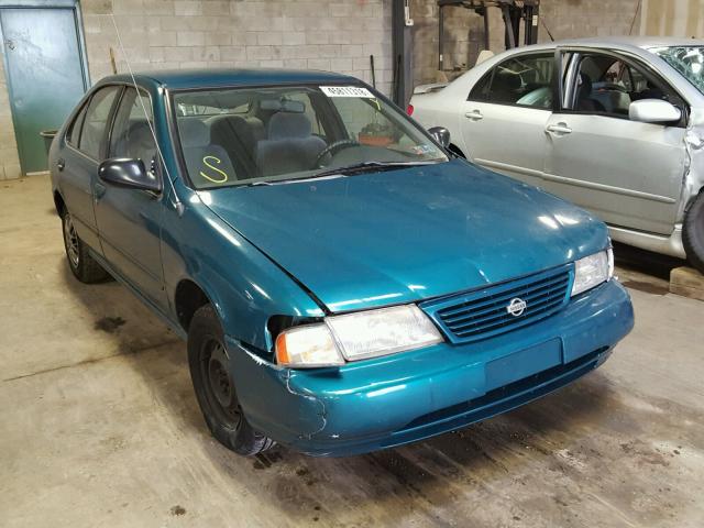 1N4AB41D7TC768946 - 1996 NISSAN SENTRA E GREEN photo 1