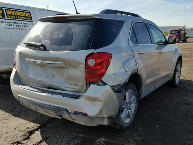 2GNALDEK2D6269943 - 2013 CHEVROLET EQUINOX LT GRAY photo 4