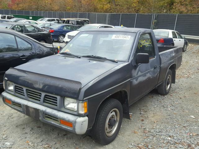 1N6SD11S7PC340786 - 1993 NISSAN TRUCK SHOR GRAY photo 2