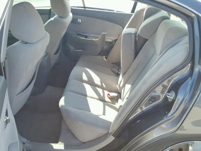 1N4AL11DX6C107914 - 2006 NISSAN ALTIMA S GRAY photo 6