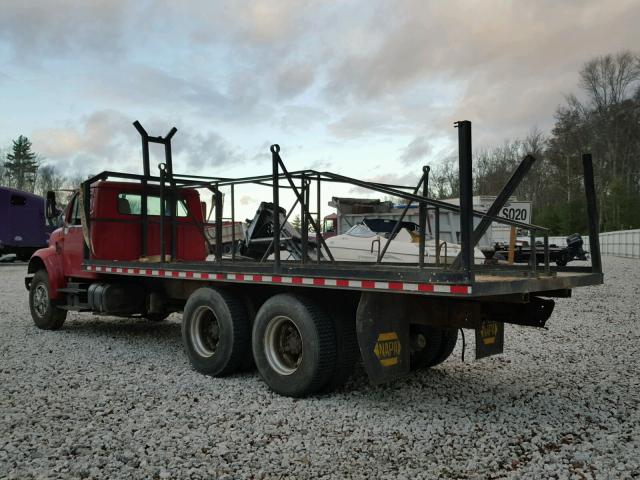 1HTSHZ3RXLH693443 - 1990 INTERNATIONAL 4000 4900 RED photo 3