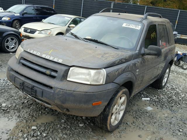 SALNY22252A376076 - 2002 LAND ROVER FREELANDER GRAY photo 2