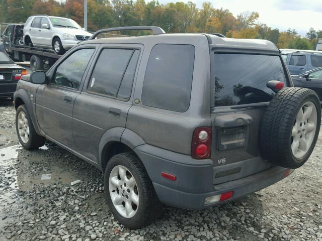 SALNY22252A376076 - 2002 LAND ROVER FREELANDER GRAY photo 3