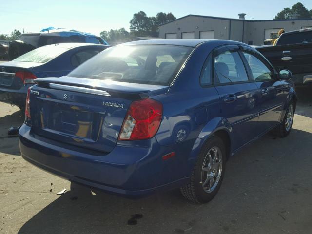 KL5JD56Z38K774955 - 2008 SUZUKI FORENZA BA BLUE photo 4