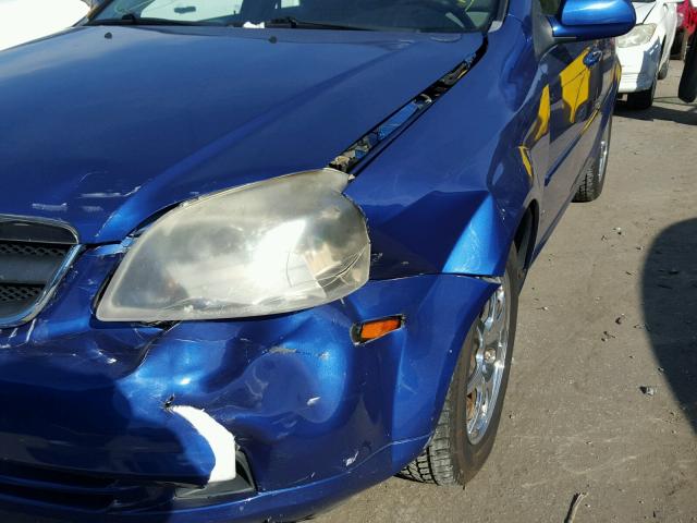 KL5JD56Z38K774955 - 2008 SUZUKI FORENZA BA BLUE photo 9