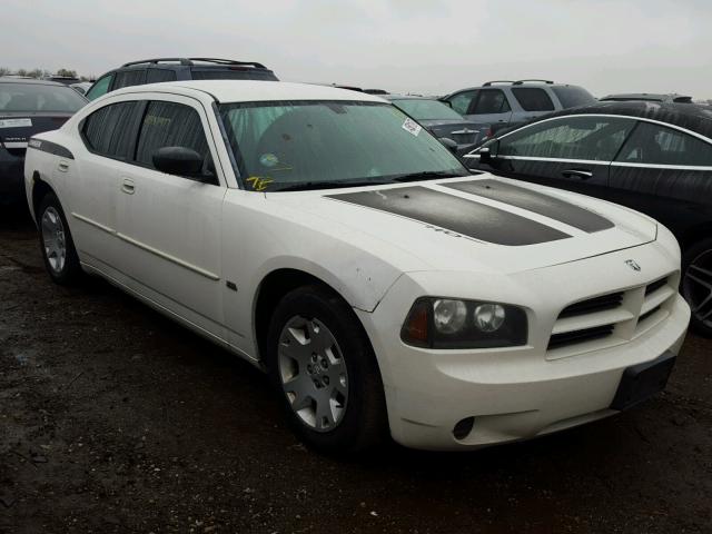 2B3KA43G36H492096 - 2006 DODGE CHARGER WHITE photo 1