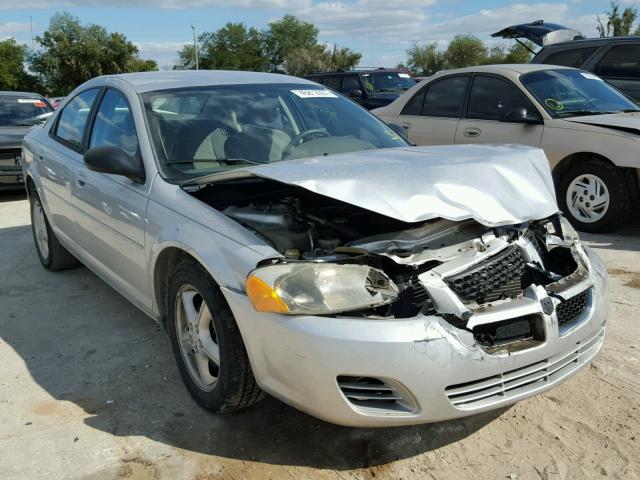 1B3EL46X86N150363 - 2006 DODGE STRATUS SX SILVER photo 1