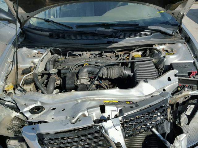 1B3EL46X86N150363 - 2006 DODGE STRATUS SX SILVER photo 7