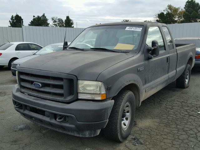 1FTNX20S82EC91898 - 2002 FORD F250 SUPER BLACK photo 2