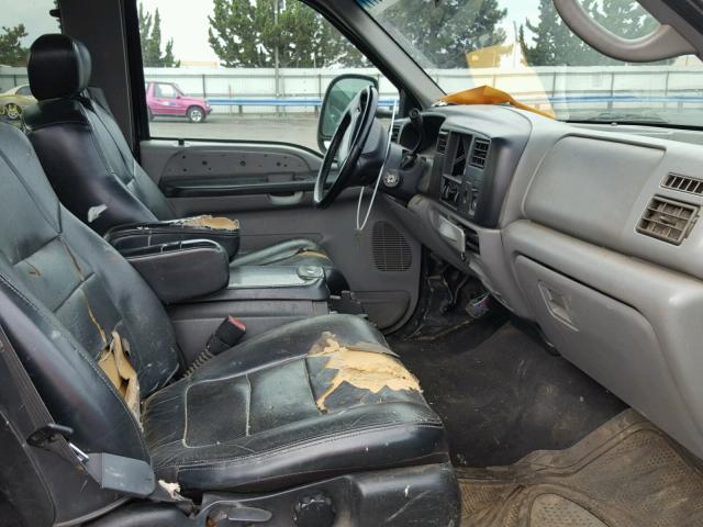 1FTNX20S82EC91898 - 2002 FORD F250 SUPER BLACK photo 5