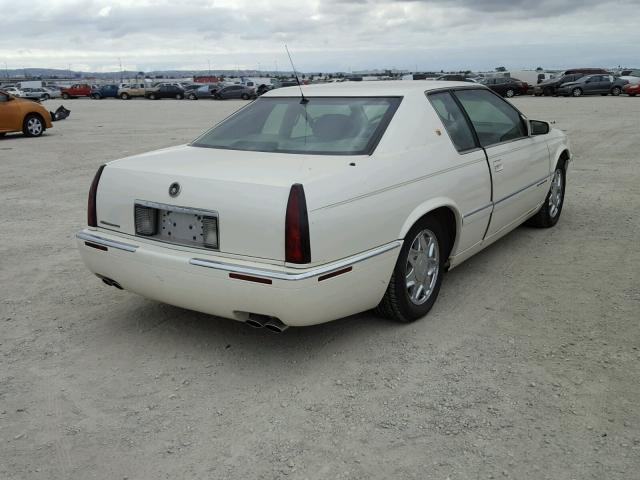 1G6EL12Y6VU613619 - 1997 CADILLAC ELDORADO WHITE photo 4