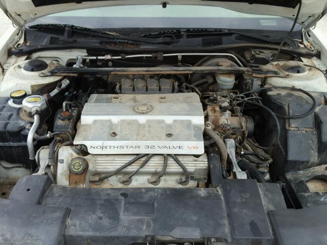 1G6EL12Y6VU613619 - 1997 CADILLAC ELDORADO WHITE photo 7