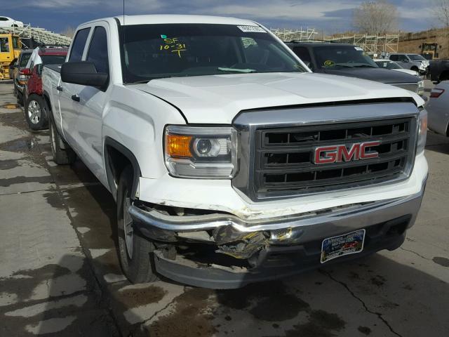 3GTU2TEC1EG418053 - 2014 GMC SIERRA K15 WHITE photo 1