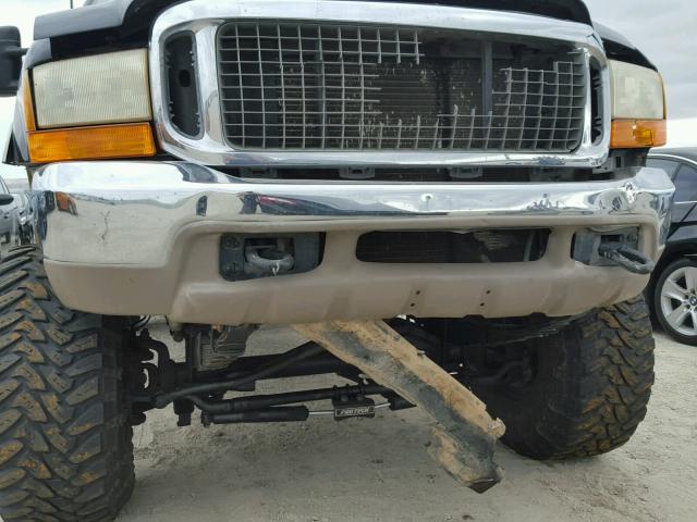 1FMSU43F3YEC87638 - 2000 FORD EXCURSION BLACK photo 9