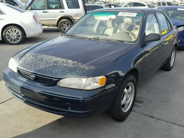 2T1BR12E1XC128292 - 1999 TOYOTA COROLLA VE GREEN photo 2