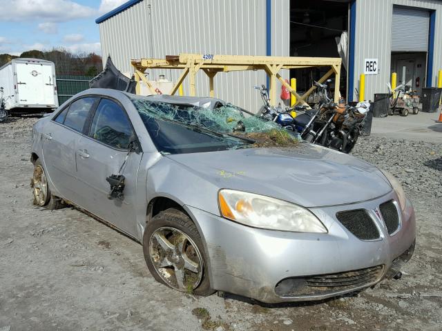 1G2ZG58NX74110593 - 2007 PONTIAC G6 BASE SILVER photo 1