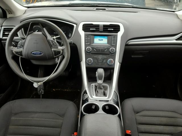 3FA6P0H71ER137498 - 2014 FORD FUSION SE SILVER photo 9