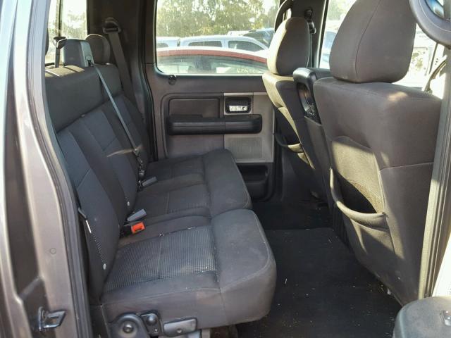 1FTPW14584KC66885 - 2004 FORD F150 SUPER GRAY photo 6