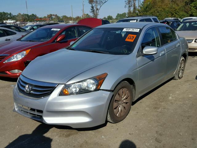 1HGCP2F3XBA152226 - 2011 HONDA ACCORD LX SILVER photo 2