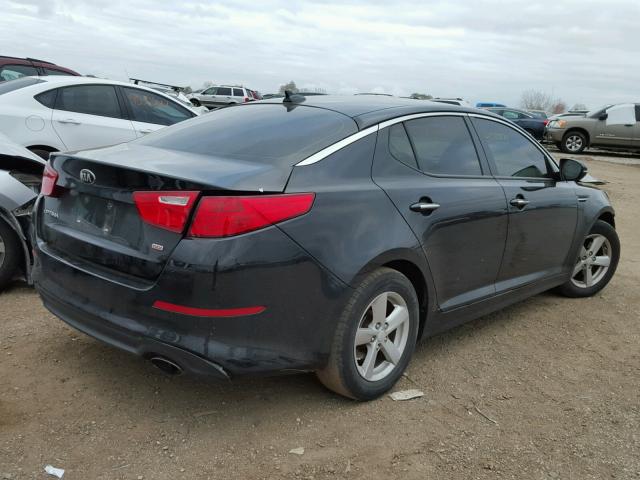 5XXGM4A79FG354418 - 2015 KIA OPTIMA LX BLACK photo 4