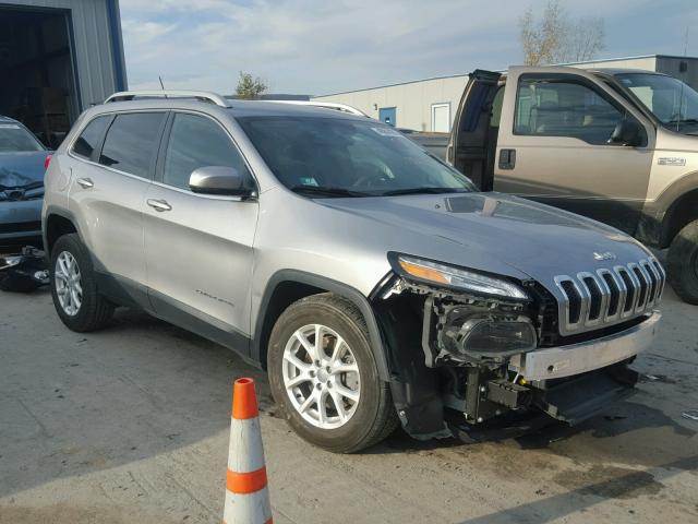 1C4PJMCBXGW187609 - 2016 JEEP CHEROKEE L SILVER photo 1