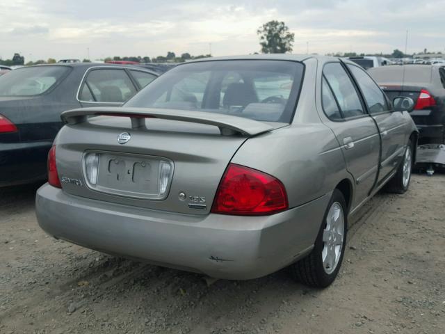 3N1CB51D36L641227 - 2006 NISSAN SENTRA 1.8 GRAY photo 4