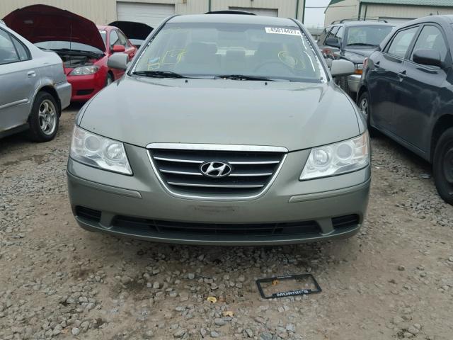 5NPET46CX9H418314 - 2009 HYUNDAI SONATA GLS GREEN photo 9