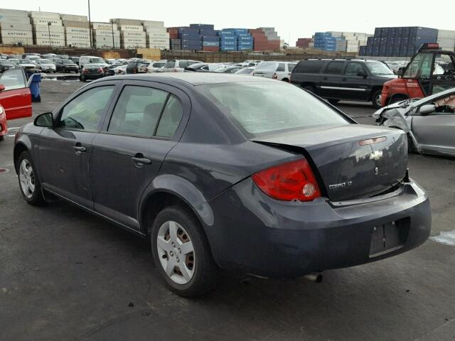 1G1AL58F387337887 - 2008 CHEVROLET COBALT LT GRAY photo 3