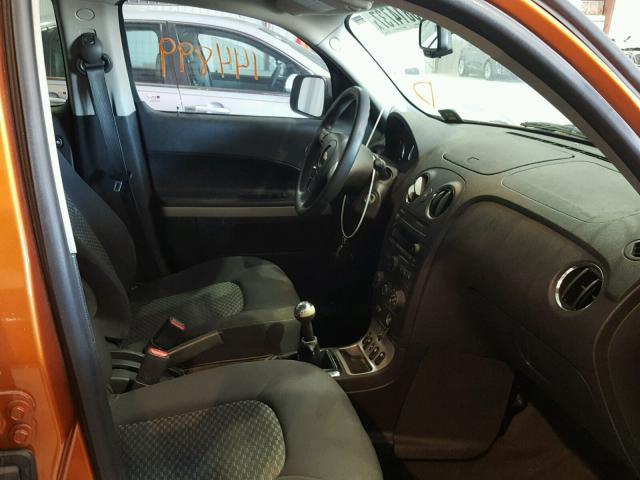 3GNCA33D88S702864 - 2008 CHEVROLET HHR LS MAROON photo 5