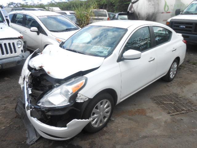 3N1CN7AP6GL822921 - 2016 NISSAN VERSA WHITE photo 2