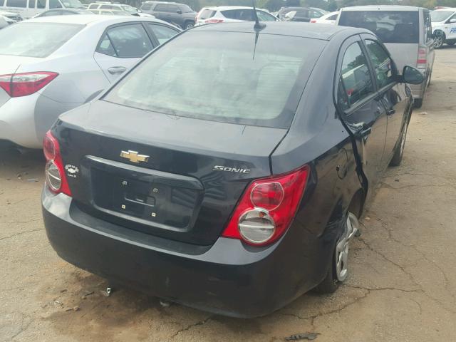 1G1JB5SH1E4239127 - 2014 CHEVROLET SONIC LS 灰色 照片 4