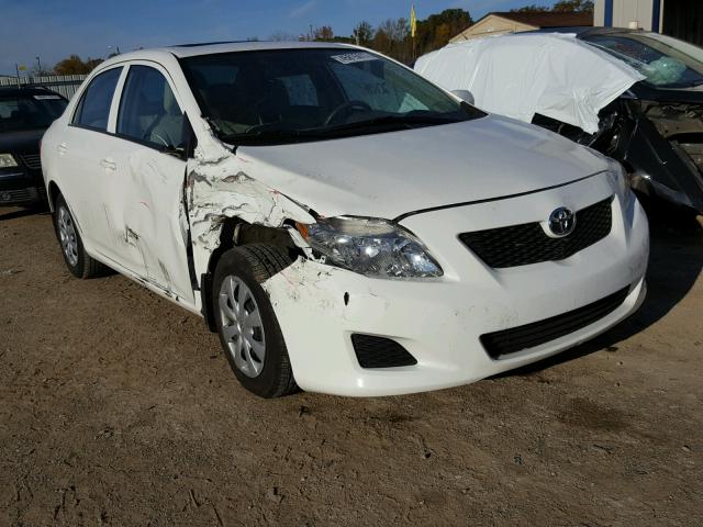 2T1BU40E29C190418 - 2009 TOYOTA COROLLA BA WHITE photo 1