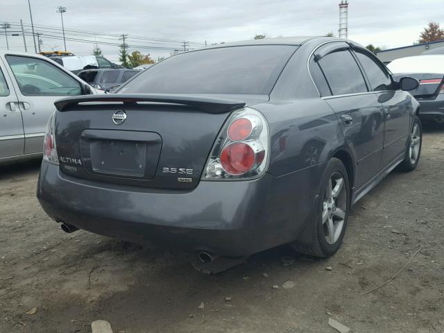 1N4BL11D55C953600 - 2005 NISSAN ALTIMA SE GRAY photo 4