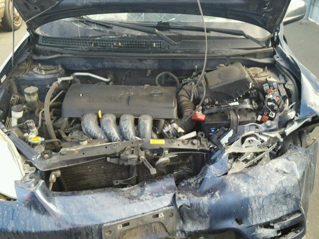 2T1KR32E53C008310 - 2003 TOYOTA COROLLA MA BLUE photo 7