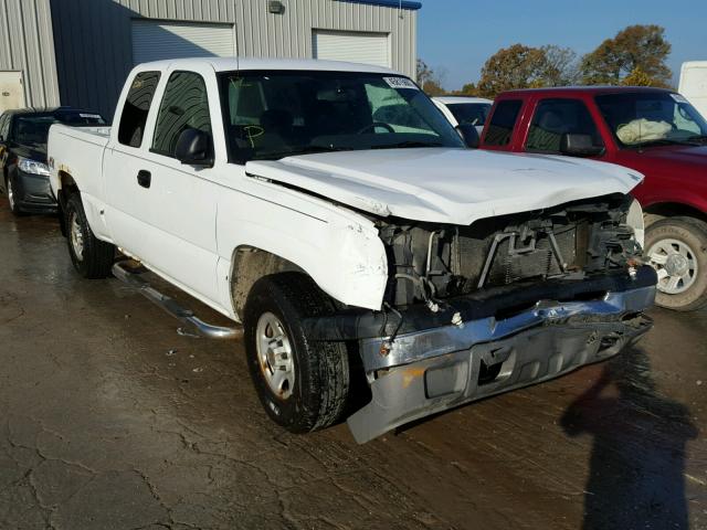 2GCEK19T541316622 - 2004 CHEVROLET SILVERADO WHITE photo 1