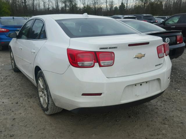 1G11C5SAXDF193431 - 2013 CHEVROLET MALIBU 1LT WHITE photo 3