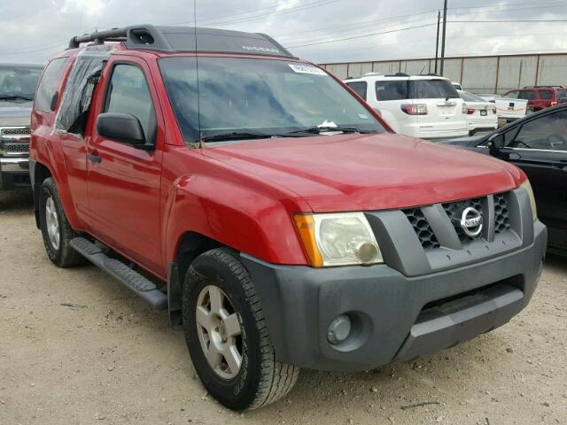 5N1AN08U08C527135 - 2008 NISSAN XTERRA OFF RED photo 1