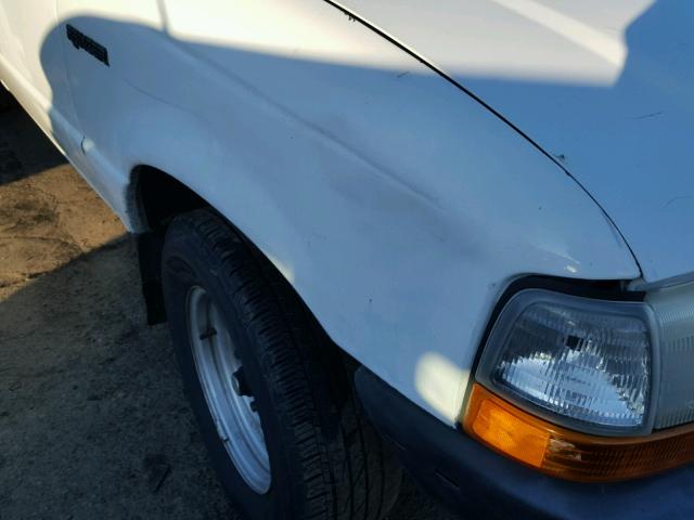 1FTYR10V8YTB10072 - 2000 FORD RANGER WHITE photo 9