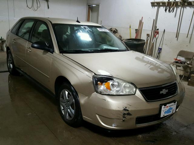 1G1ZS63866F243977 - 2006 CHEVROLET MALIBU BROWN photo 1