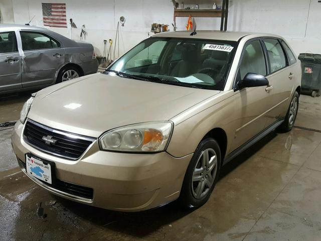 1G1ZS63866F243977 - 2006 CHEVROLET MALIBU BROWN photo 2