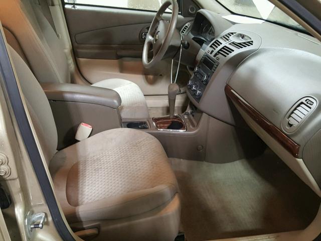 1G1ZS63866F243977 - 2006 CHEVROLET MALIBU BROWN photo 5