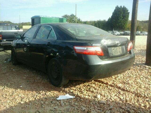 4T1BE46K48U764220 - 2008 TOYOTA CAMRY CE BLACK photo 3