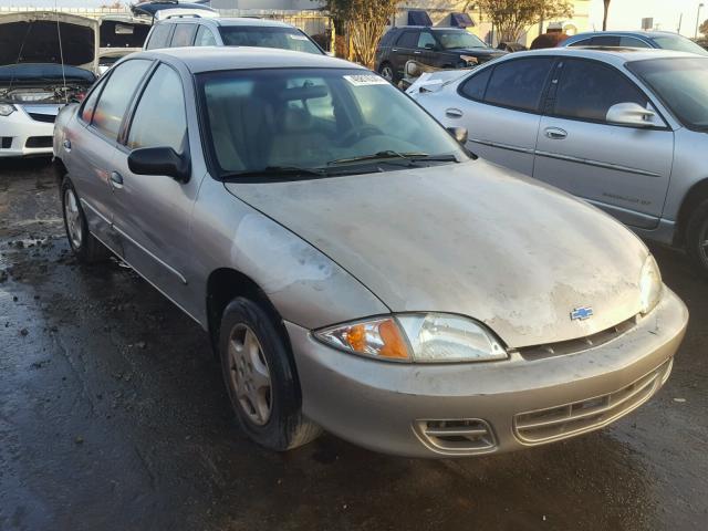 1G1JC524817168866 - 2001 CHEVROLET CAVALIER B GRAY photo 1