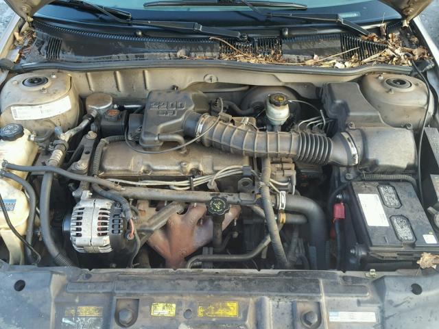 1G1JC524817168866 - 2001 CHEVROLET CAVALIER B GRAY photo 7