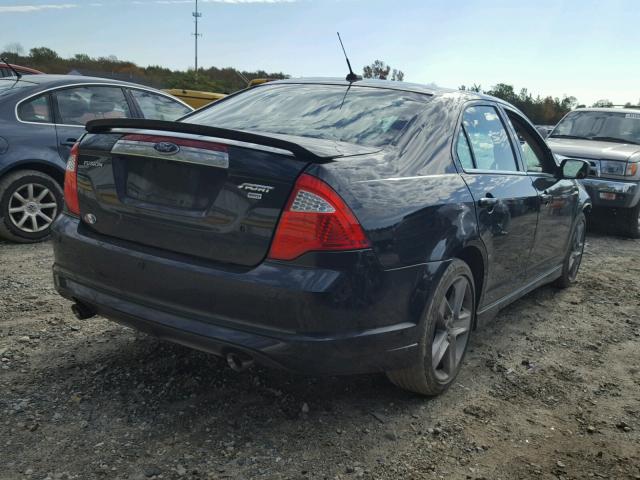 3FAHP0DC3AR236944 - 2010 FORD FUSION SPO BLACK photo 4