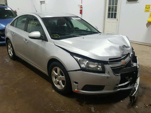 1G1PE5SC5C7222722 - 2012 CHEVROLET CRUZE SILVER photo 1