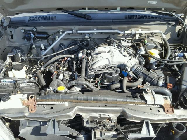 5N1ED28T74C606349 - 2004 NISSAN XTERRA XE GRAY photo 7