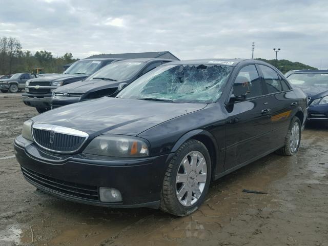 1LNHM87A54Y637652 - 2004 LINCOLN LS BLACK photo 2