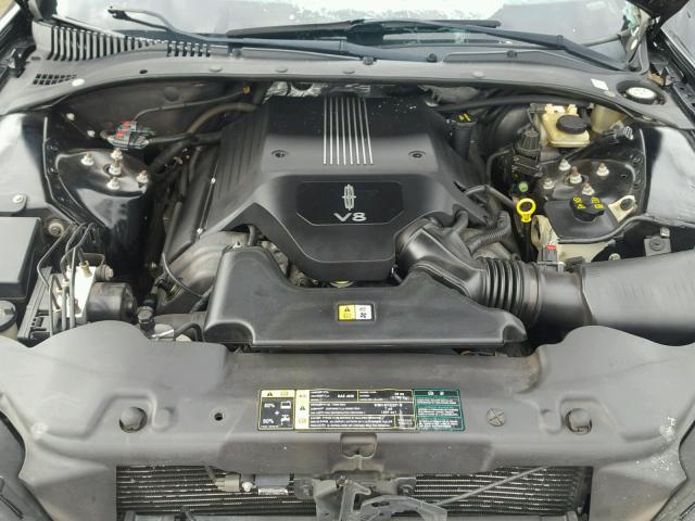 1LNHM87A54Y637652 - 2004 LINCOLN LS BLACK photo 7