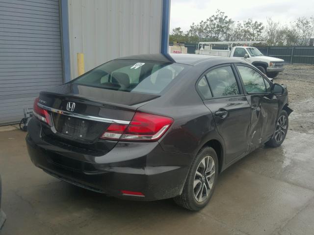 19XFB2F84DE043931 - 2013 HONDA CIVIC EX შავი ფოტო 4